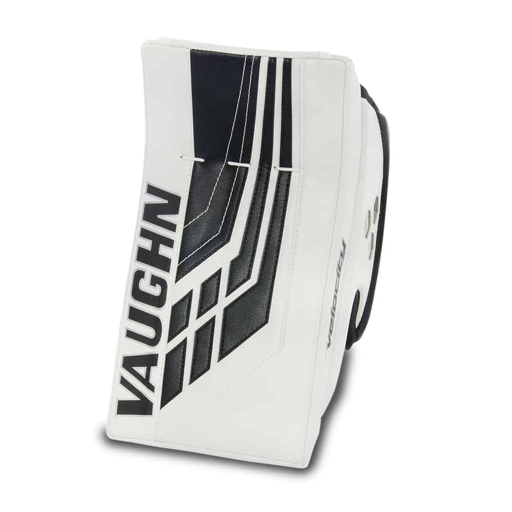 Vaughn Velocity Pro Goalie Blocker - Senior - White/Black